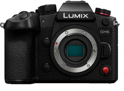 Lumix GH6 Mirrorless Camera - Body Only - Black