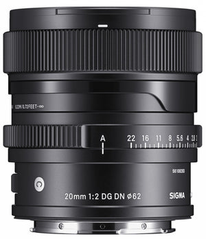 20mm F2 DG DN Contemporary for Sony-E - Black