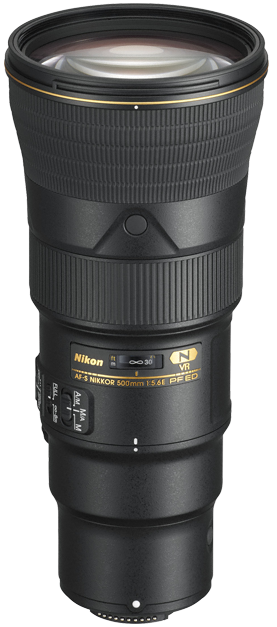 AF-S NIKKOR 500mm F5.6E PF ED VR