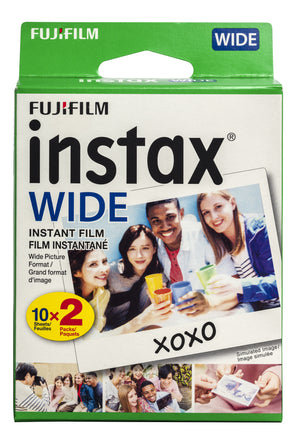 Instax Wide Film - 2 Packs of 10 Sheets