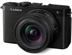 Appareil photo numérique hybride Lumix S9 avec objectif 18-40 mm f/4,5-6,3 - Noir