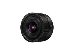 LUMIX S 20mm F/2.5 Compact Full-Frame Lens, Black (L-Mount)
