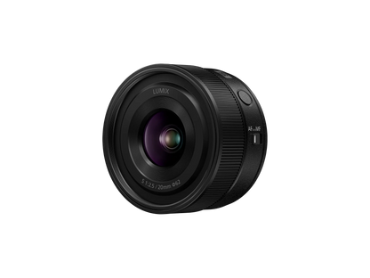 LUMIX S 20mm F/2.5 Compact Full-Frame Lens, Black (L-Mount)