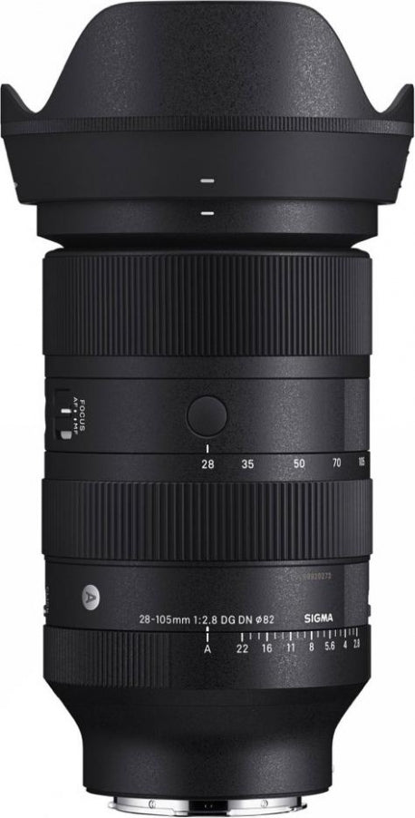 SIGMA ART 28-105MM F2.8 DG DN MONTURE SONY E (taille de filtre 82mm)