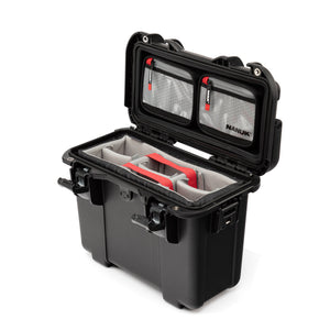 Nanuk Case T30 w/lid org, w/divider - Black