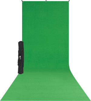 X-Drop Wrinkle-Resistant Backdrop Sweep Kit - 5' x 12'