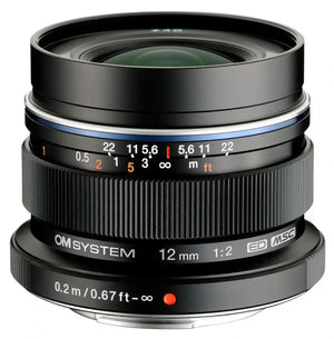 M.Zuiko Digital ED 12mm F2.0 BLK OM