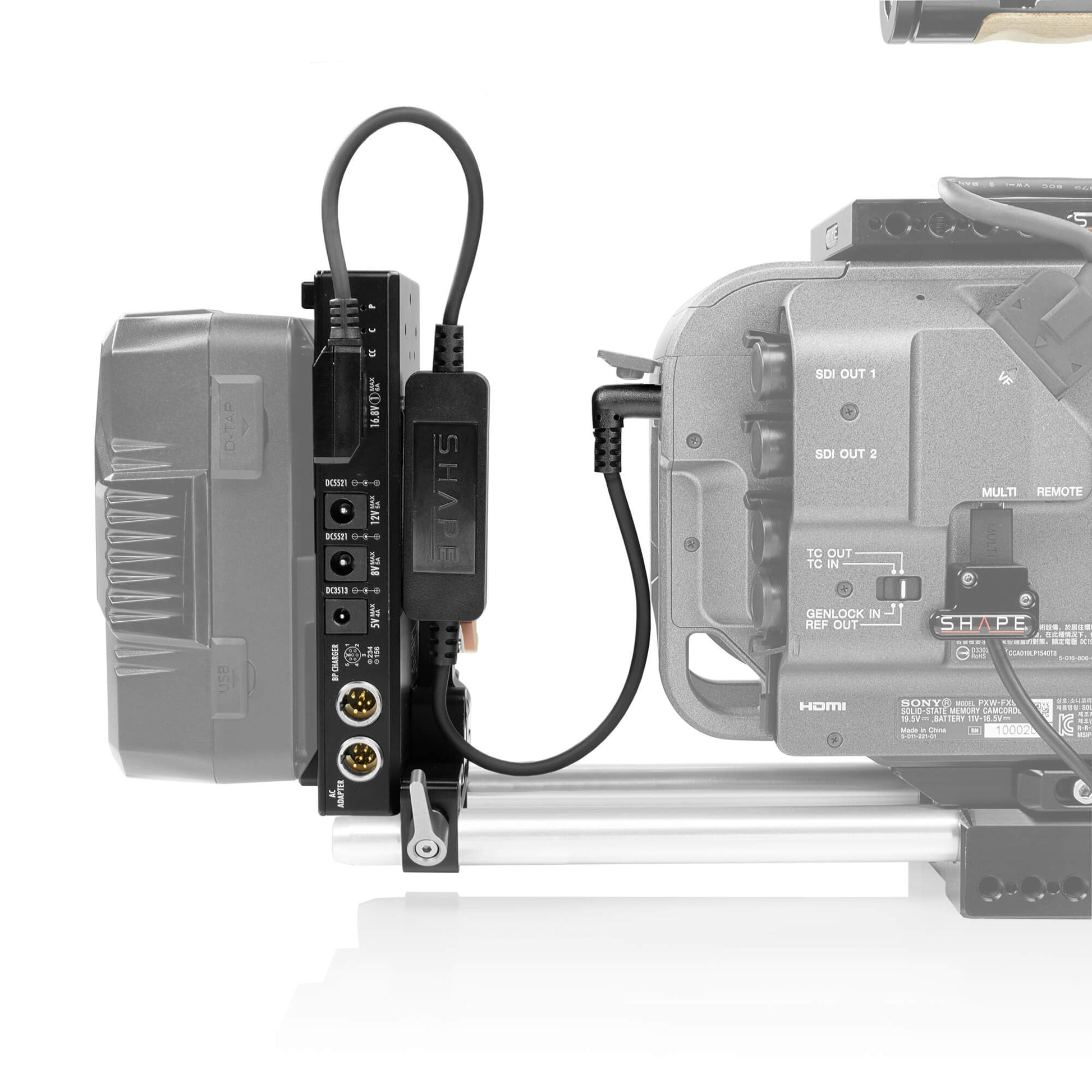 External synced image