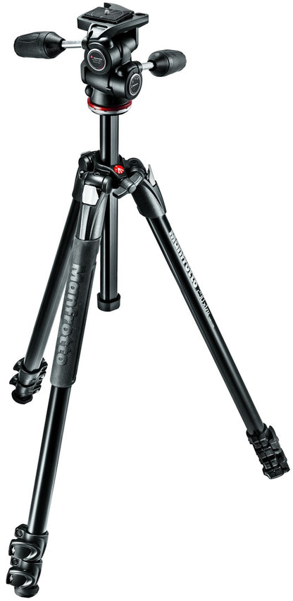 290 XTRA Kit - Aluminum Tripod with 3W Head