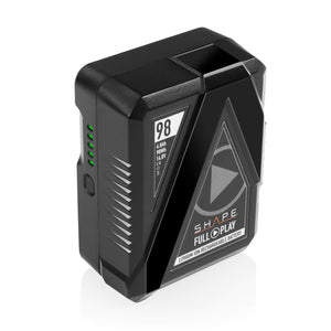 Full Play 14.8V 98Wh Rechargeable Lithium-Ion V-Mount Battery