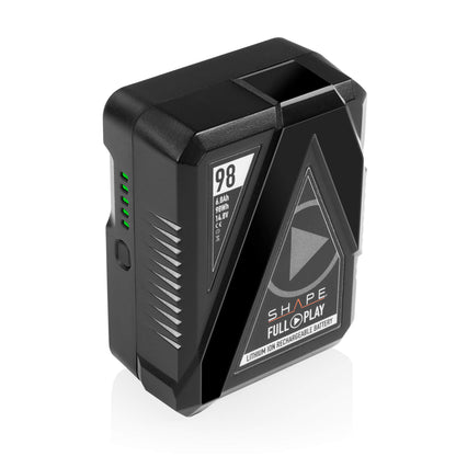 Full Play 14.8V 98Wh Rechargeable Lithium-Ion V-Mount Battery