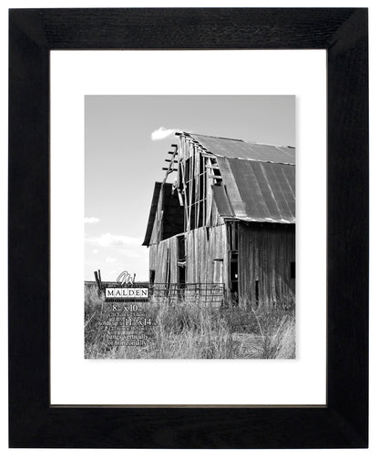 11x14 Black Distressed Floater