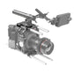 Plaque supérieure pour Canon C500 Mark II - C300 Mark III