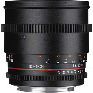85mm T1.5 Full Frame - Sony E