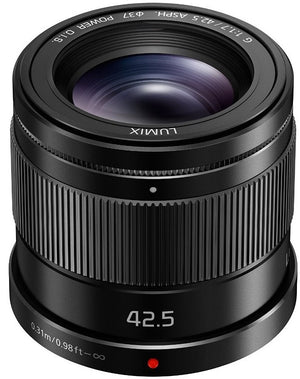 Objectif Lumix G 42,5 mm F1.7 ASPH Power OIS - Noir #H-HS043EK