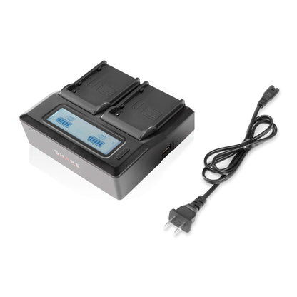 BP Dual LCD Charger for Canon Battery