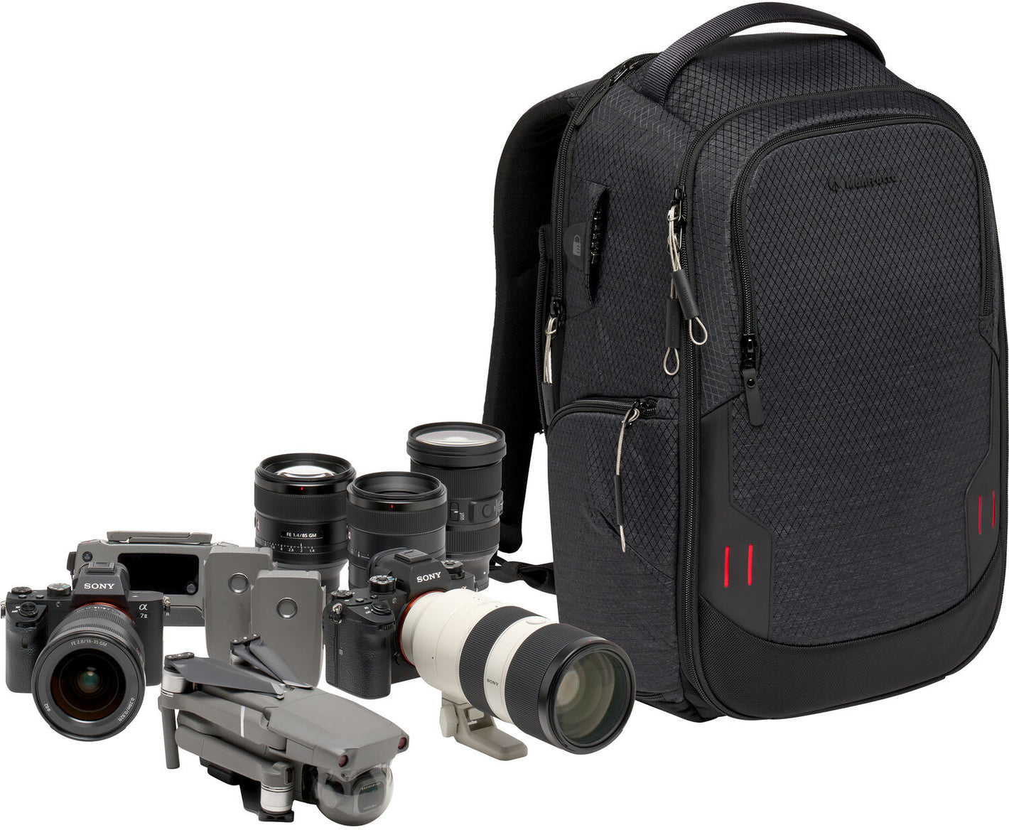 Sac à dos pour appareil photo PRO Light Frontloader M pour CSC et DSLR