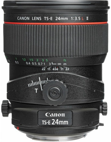 Objectif à bascule et décentrement TS-E 24 mm F3.5L II