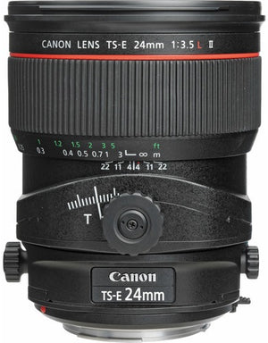 Objectif à bascule et décentrement TS-E 24 mm F3.5L II