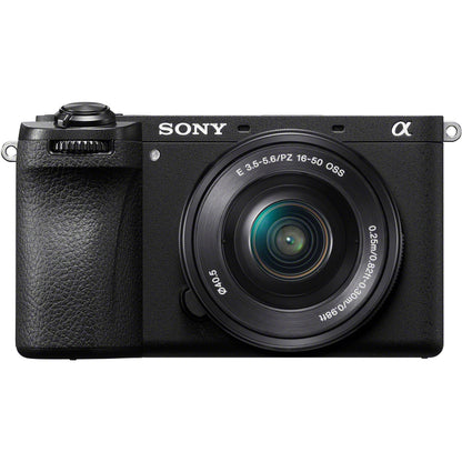 a6700 Mirrorless Camera with E PZ 16-50mm f3.5-5.6 OSS Lens - Black
