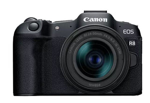 Appareil photo hybride EOS R8 avec objectif RF 24-50 mm F4.5-6.3 IS STM