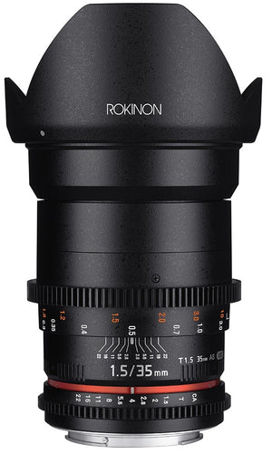 35mm DS T1.5 Full Frame Wide Angle - Canon
