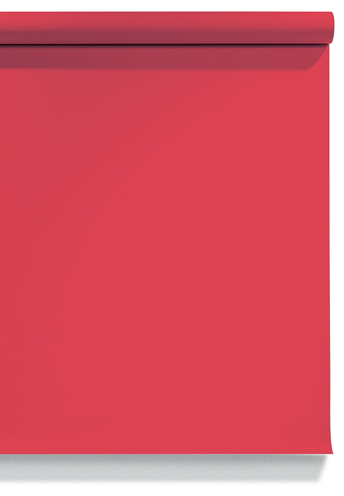 107'' x 36' Seamless Background Paper - 56 Scarlet