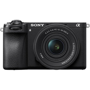 a6700 Mirrorless Camera with E PZ 16-50mm f3.5-5.6 OSS II Lens - Black