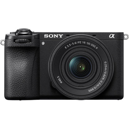 a6700 Mirrorless Camera with E PZ 16-50mm f3.5-5.6 OSS II Lens - Black