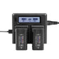 BP-975 Two Batteries with Dual LCD Charger for Canon - RED Komodo - Komodo 6K Production Pack