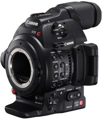 Caméra de cinéma EOS C100 Mark II - Boîtier seul - Noir