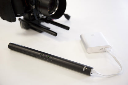 Microphone à condensateur directionnel NTG4+ avec batterie intégrée