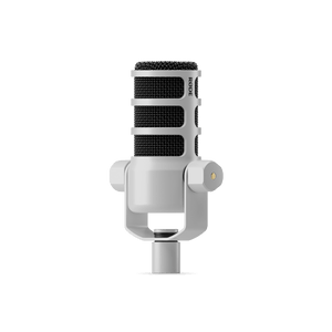 PodMic Dynamic Podcasting Microphone - White