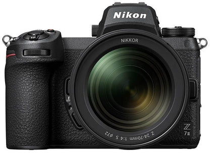 Z 7II Interchangeable Lens Mirrorless Camera with 24-70mm F4 S Lens