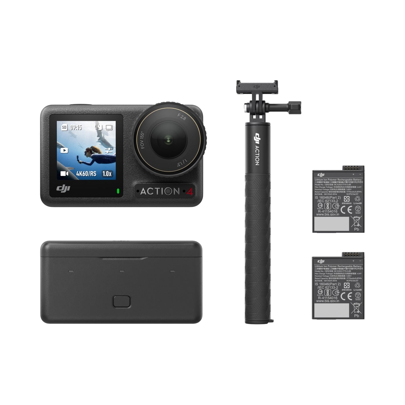 Caméra Osmo Action 4 Adventure Combo