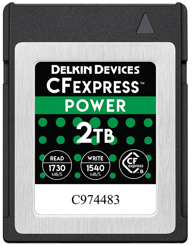 2TB CFexpress Power Memory Card