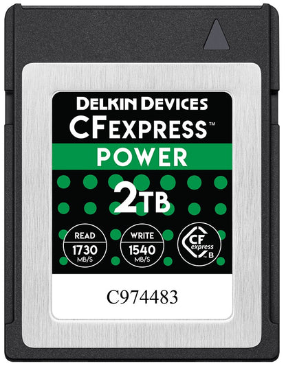 2TB CFexpress Power Memory Card