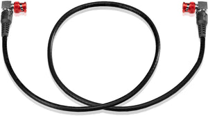 4K-12G SDI Coaxial Cable 24" 90 Degree Connectors