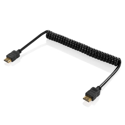 4K 2.0 HDMI to HDMI Male Coiled Cable
