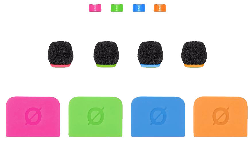 COLORS 3 - Set 3 for Lavalier II and Wireless GO