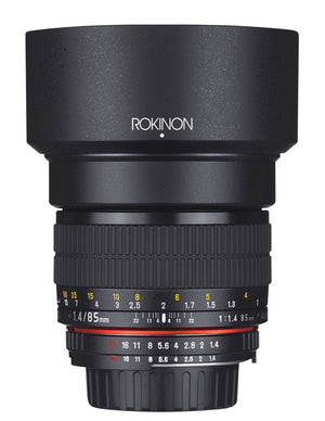 Objectif plein format 85 mm f/1.4 pour Canon