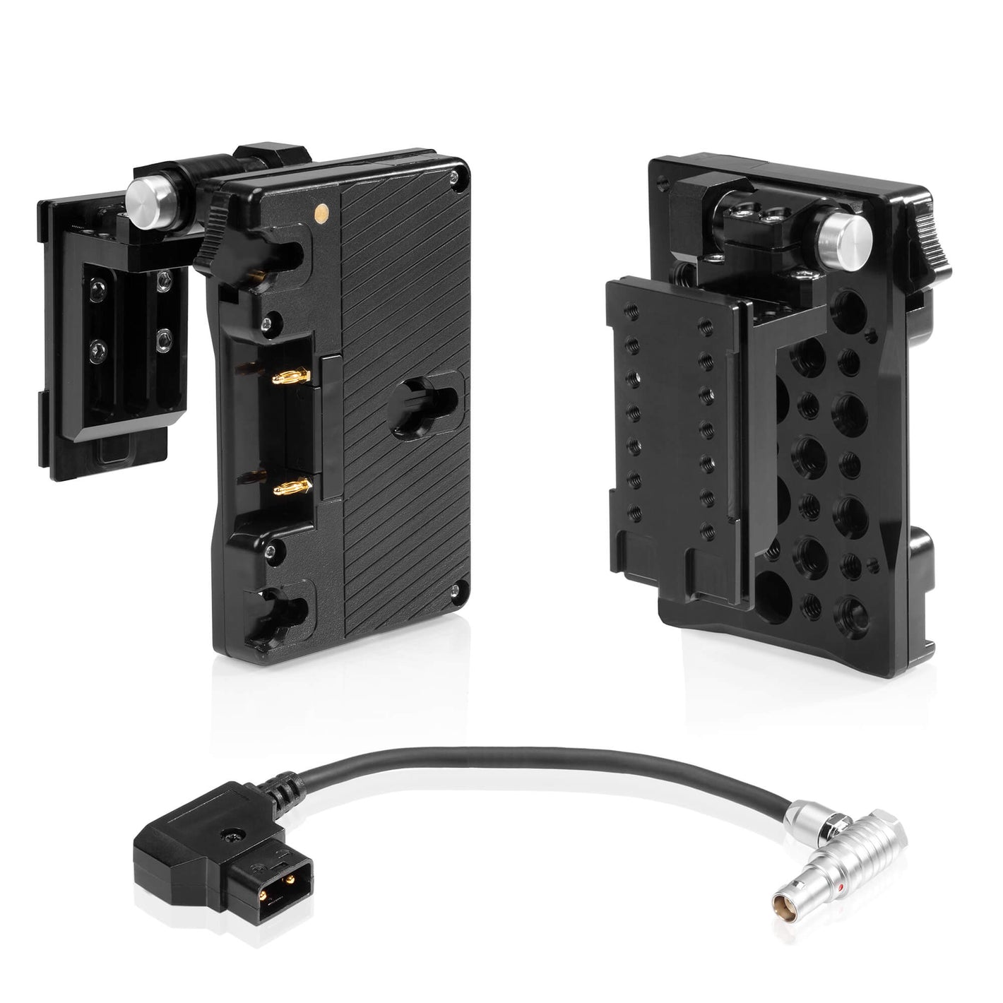 Gold Mount Pivoting Battery Plate for RED Komodo and Komodo Production Pack