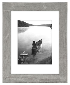 8x10 11x14 Gray Matted