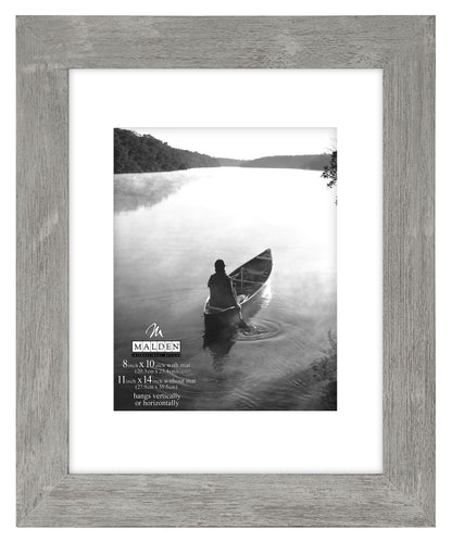8x10 11x14 Gray Matted
