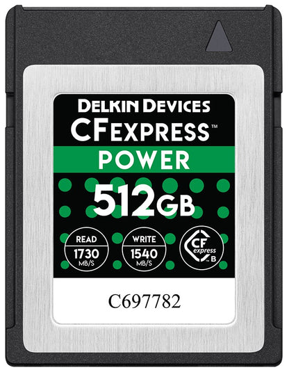 512GB CFexpress Power Memory Card