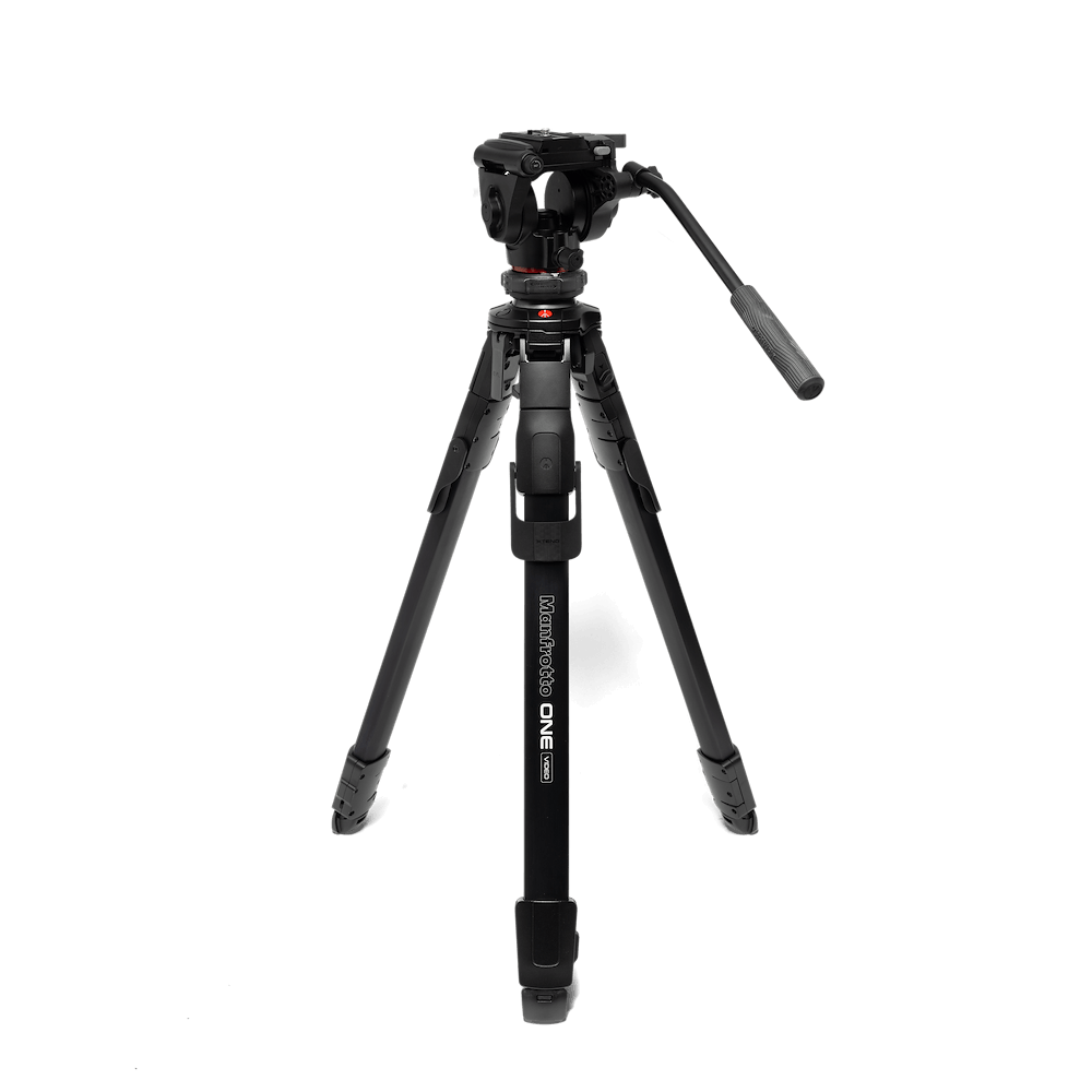 ONE Video Aluminium Tripod with 500X Fluid Video Head