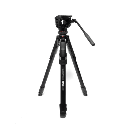 ONE Video Aluminium Tripod with 500X Fluid Video Head