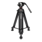 502X Fluid Video Head with Aluminium Twin leg tripod MS