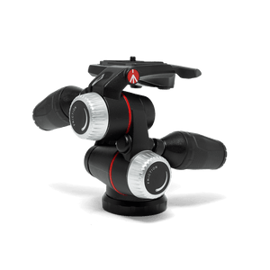 X-PRO 3-Way tripod head with XCHANGE quick release system