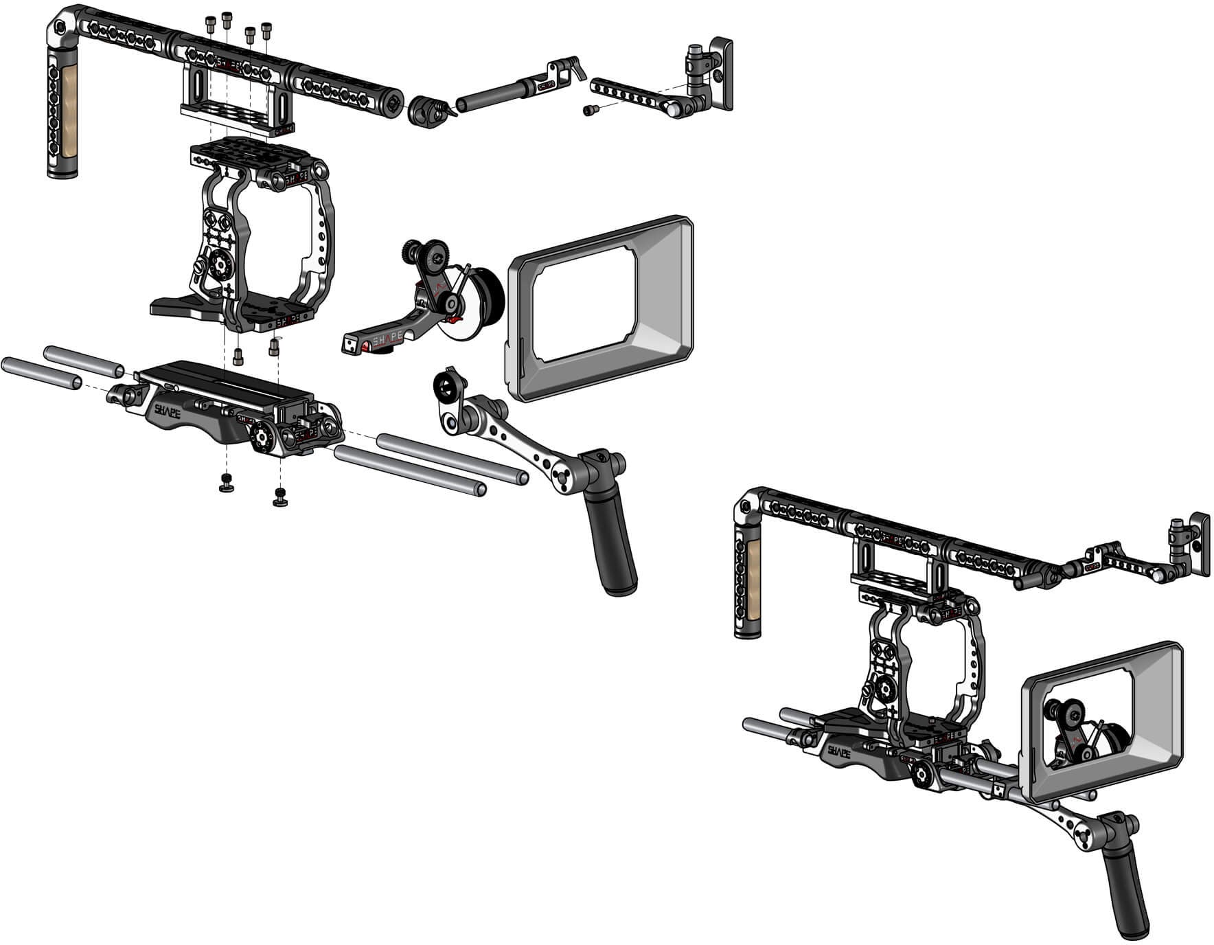 External synced image